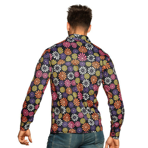 Afbeelding laden in galerijviewer, Boland Flower Shirt Heren Polyester maat L
