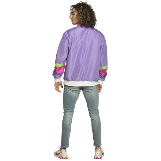 Afbeelding laden in galerijviewer, Boland Trainingsjasje Retro Heren Polyester maat L
