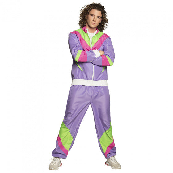 Afbeelding laden in galerijviewer, Boland retro trainingspak heren polyester maat m
