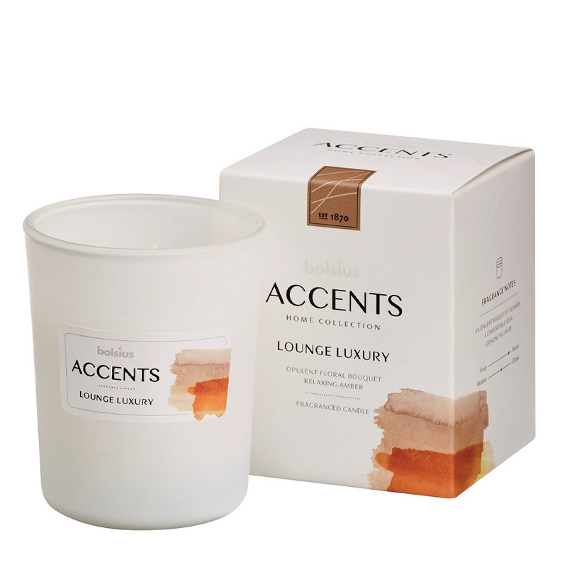 Afbeelding laden in galerijviewer, Bolsius geurglas accents lounge luxury 92 76mm
