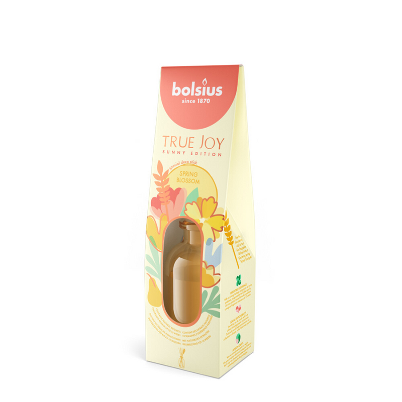 Afbeelding laden in galerijviewer, Bolsius geurverspreider true joy spring blossom 80ml
