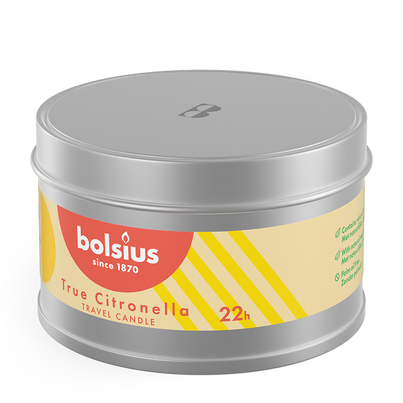 Afbeelding laden in galerijviewer, Bolsius outdoor blik true citronella 87 49mm
