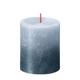 Bolsius rustieke stompkaars sunset sky blue + blue 80 68mm