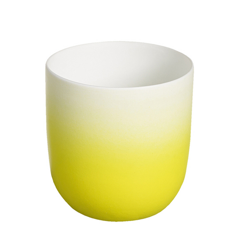 Afbeelding laden in galerijviewer, Bolsius theelichthouder keramiek sweet yellow 75 70mm
