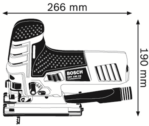 Bosch blauw gst 150 ce decoupeerzaag | 780w - 0601512000