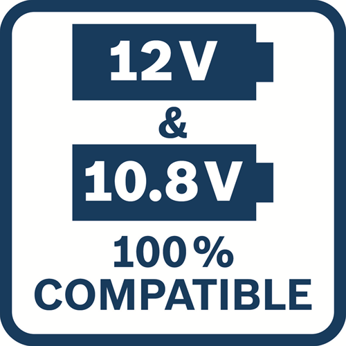 Bosch blauw bosch professional starterset 2x gba 12v accu 3.0ah + snellader gal 12v-40 - 1600a019rd