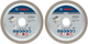 Bosch accessoires bosch 2 stuks diamantdoorslijpschijf best for ceramic extraclean turbo 125 x 22,23 x 1,4 x 7 mm (duopack) - 061599766z