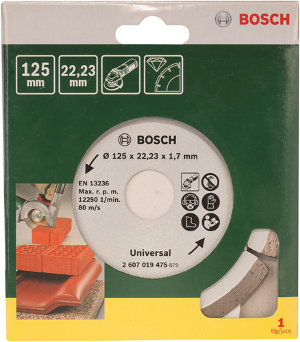 Afbeelding laden in galerijviewer, Bosch accessoires bosch diamantschijf - 125 mm
