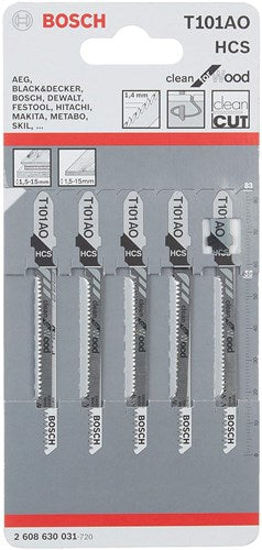 Afbeelding laden in galerijviewer, Bosch accessoires bosch decoupeerzaagblad t 101 ao
