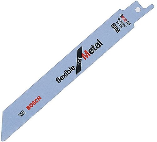 Bosch accessoires 5x reciprozaagblad flexible voor metaal s922af - 2608656013