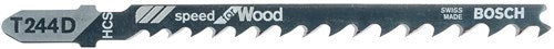 Afbeelding laden in galerijviewer, Bosch accessoires 5x speed voor hout decoupeerzaagblad t244d - 2608630058

