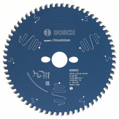 Afbeelding laden in galerijviewer, Bosch accessoires cirkelzaagblad expert for aluminium 210x30x2.6 1.8x54t - 2608644109
