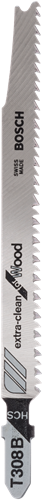 Afbeelding laden in galerijviewer, Bosch accessoires decoupeerzaagblad hcs | t 308 b (2 stuks) - 2609256a05

