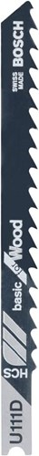 Afbeelding laden in galerijviewer, Bosch accessoires decoupeerzaagblad u 111 d basic for wood 3st - 2608637559

