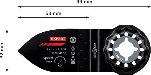 Afbeelding laden in galerijviewer, Bosch accessoires expert avz 32 rt10 schuurvinger | 32 x 53 mm - 2608902067
