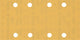 Bosch accessoires expert c470 schuurpapier voor vlakschuurmachines 93 x 186 mm, k400 50-delig - 2608900941