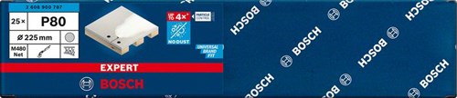 Afbeelding laden in galerijviewer, Bosch accessoires bosch accessories expert m480 2608900707 schuurnet voor wand- en plafondschuurmachine ongeperforeerd korrelgrootte (num
