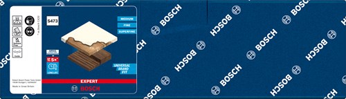 Bosch accessoires expert schuurpad best for contour superfijn, 98 x 120 x 13 mm 1st - 2608621926