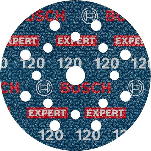 Afbeelding laden in galerijviewer, Bosch accessoires expert schuurschijf o780 met film onderlaag, 125 mm, g120, 6x - 2608902401
