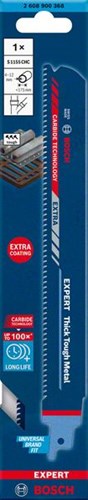 Afbeelding laden in galerijviewer, Bosch accessoires expert ‘thick tough metal’ s 1155 chc reciprozaagblad 1 stuk - 1 stuk(s) - 2608900368
