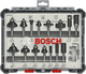 Bosch accessoires frezenset gemixt | 1 4 | 15-delig - 2607017473