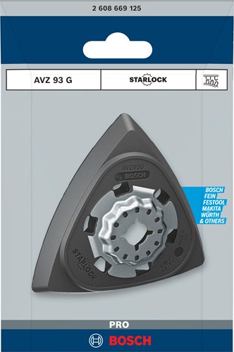Afbeelding laden in galerijviewer, Bosch accessoires pro avz 93 g multitoolaccessoire | 93 mm - 2608669125
