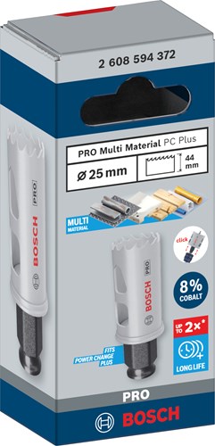 Afbeelding laden in galerijviewer, Bosch accessoires pro multi material pc plus gatzaag | 25 mm - 2608594372
