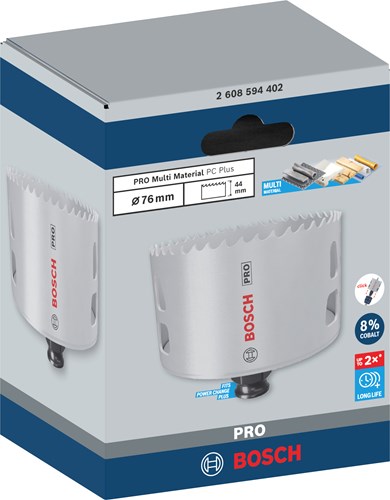 Afbeelding laden in galerijviewer, Bosch accessoires bosch pro multi material pc plus gatzag 76 mm - 2608594402
