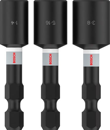 Bosch accessoires pro nutsetter impact | dop | 1 4 x 50 mm | 5 16 x 50 mm | 3 8 x 50 mm | 3-delig - 2608521u65