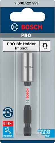 Afbeelding laden in galerijviewer, Bosch accessoires bosch pro impact standaard bithouder 75 mm - 2608522559
