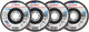Bosch accessoires x451 lamellenschuurschijfset | 115 x 22,23 mm | g40; 60; 80; 120 | t27 | 15 stuks - 2608626165