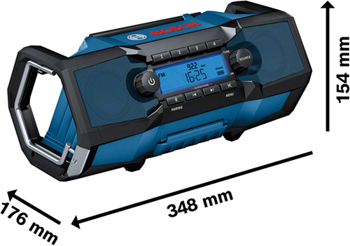 Afbeelding laden in galerijviewer, Bosch blauw gpb 18v-2 c | bouwradio 18v | zonder accu's lader - 06014a3000

