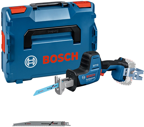 Afbeelding laden in galerijviewer, Bosch blauw gsa 18v-24 reciprozaag | solo in l-boxx | incl. zaagblad s922ef, s2345x, haak | zonder accu en lader - 06016a5101
