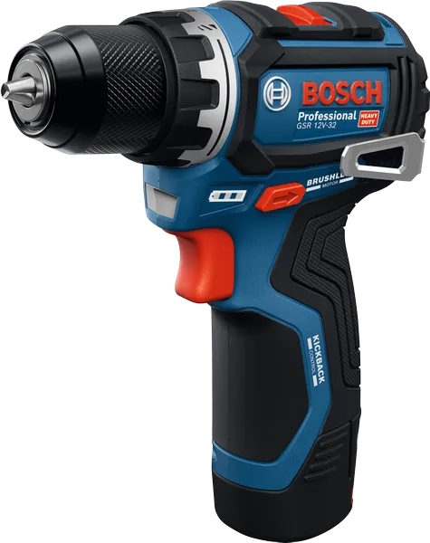 Afbeelding laden in galerijviewer, Bosch blauw gsr 12v-32 accuschroefboormachine | solo in l-boxx | zonder accu en lader - 06019n7001
