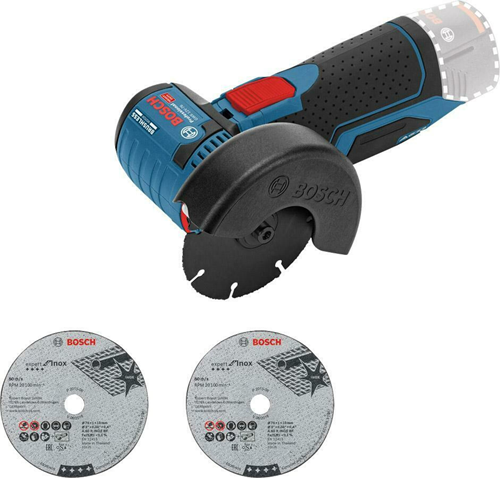 Afbeelding laden in galerijviewer, Bosch blauw bosch professional gws 12v-76 accu haakse slijper - zonder 12 v accu en lader - 76 mm

