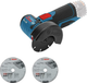 Bosch blauw bosch professional gws 12v-76 accu haakse slijper - zonder 12 v accu en lader - 76 mm