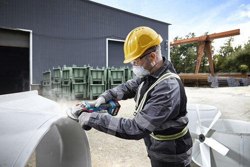 Afbeelding laden in galerijviewer, Bosch blauw bosch professional gws 18v-11 s accu haakse slijper 125mm 18v basic body in l-boxx - 06019n4001
