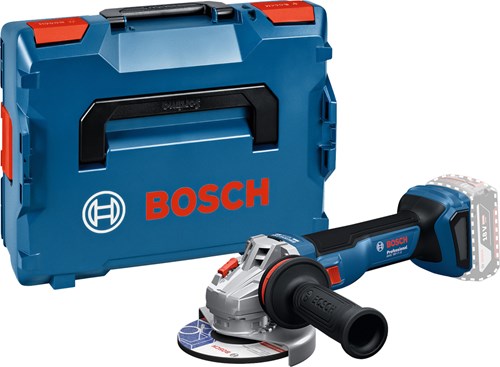 Afbeelding laden in galerijviewer, Bosch blauw bosch professional gws 18v-11 s accu haakse slijper 125mm 18v basic body in l-boxx - 06019n4001
