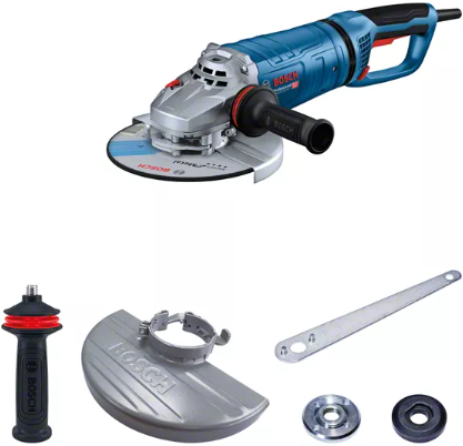 Afbeelding laden in galerijviewer, Bosch blauw gws 27-230 pr professional 2700w haakse slijper 230mm | protection-schakelaar | in doos - 06018c7101
