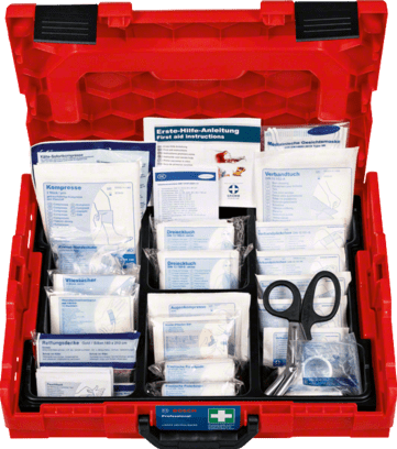 Afbeelding laden in galerijviewer, Bosch blauw l-boxx 102 first aid kit - 1600a02x2r
