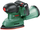 Bosch groen accumultischuurmachine easysander 18v-8 | incl. 1-uurslader (al 18v-20) + 1x 2,0 ah accu + 3 schuurbladen (red wood) - 06033e3002