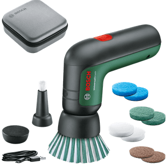 Afbeelding laden in galerijviewer, Bosch groen bosch home and garden 06033e0002 universalbrush set accu-multireiniger
