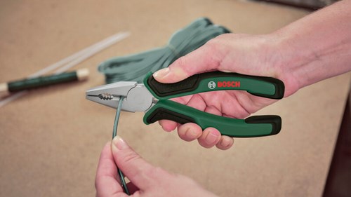 Afbeelding laden in galerijviewer, Bosch groen combinatietang | 180 mm - 1600a032vb
