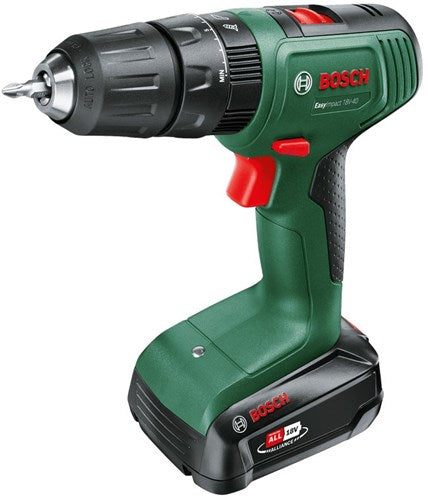 Afbeelding laden in galerijviewer, Bosch groen easyimpact 18v-40 | accuklopboorschroevendraaier 18v (2x 2.0ah accu + lader) - 06039d8108
