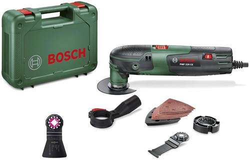 Afbeelding laden in galerijviewer, Bosch groen pmf 220 ce multitool 220w | inclusief accessoires - 0603102006
