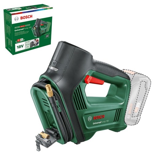 Afbeelding laden in galerijviewer, Bosch groen bosch universalpump 18v compressor - zonder 18 v accu en lader
