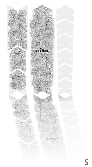 Unleazhed unscratch - frame protection film monstera white matt