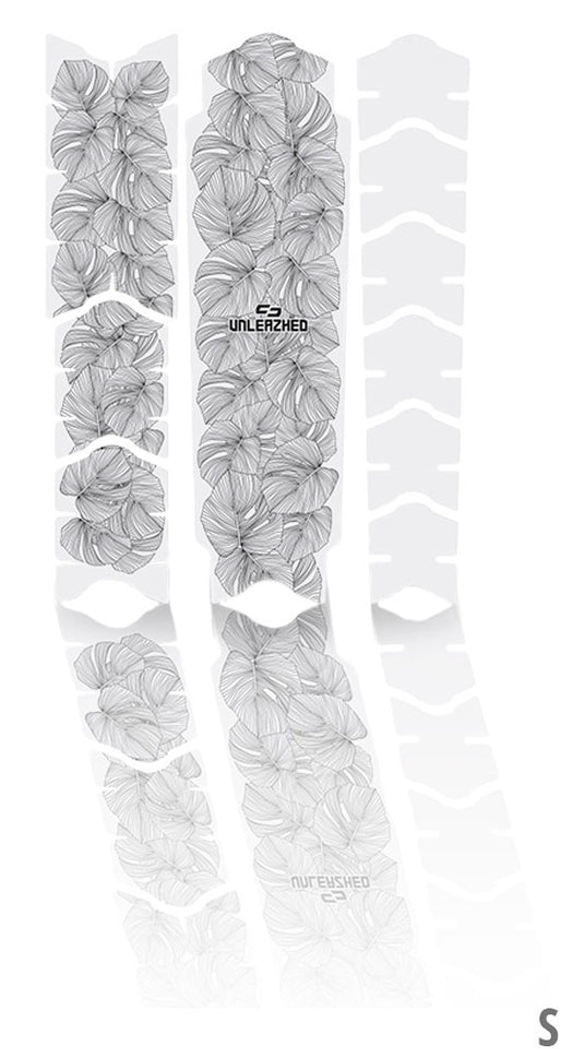 Unleazhed unscratch - frame protection film monstera white matt