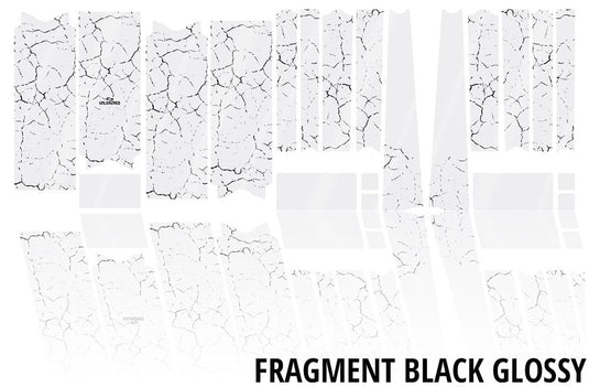 Unleazhed unscratch - frame protection film gravelbike bpg01 fragment black
