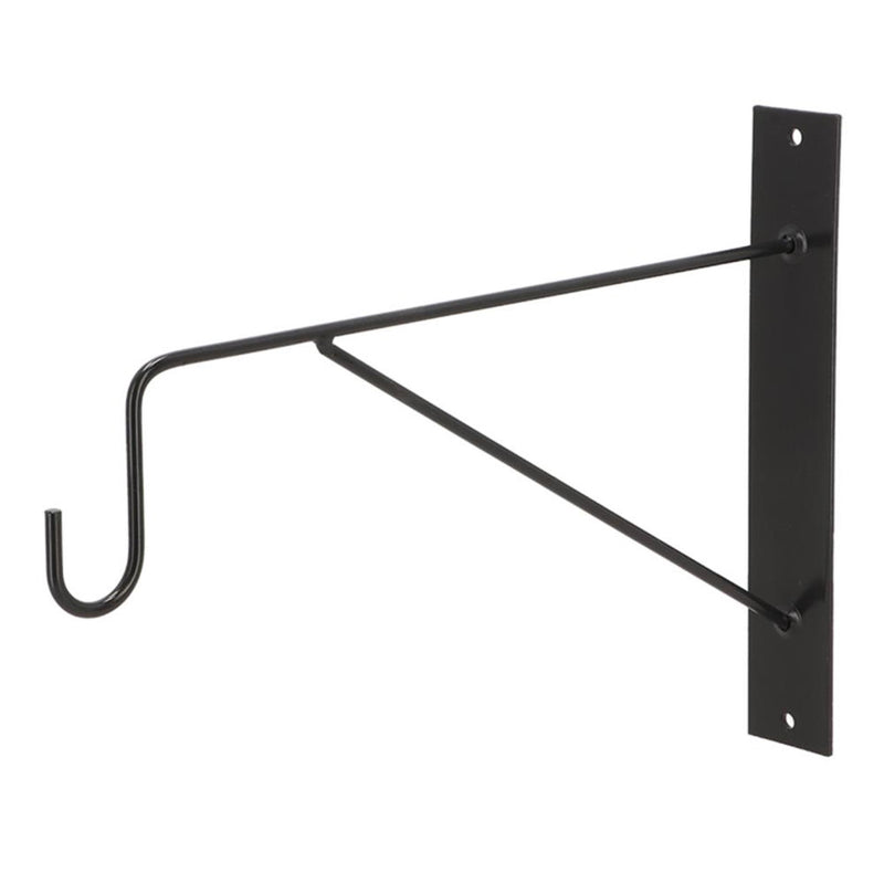 Afbeelding laden in galerijviewer, Esschert design klassieke hanging basket haak l 35cm ijzer zwart
